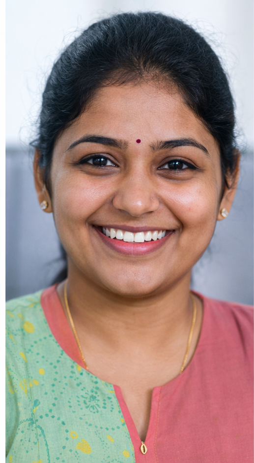 Mysore hospital representative giving feedback for UPS rental service